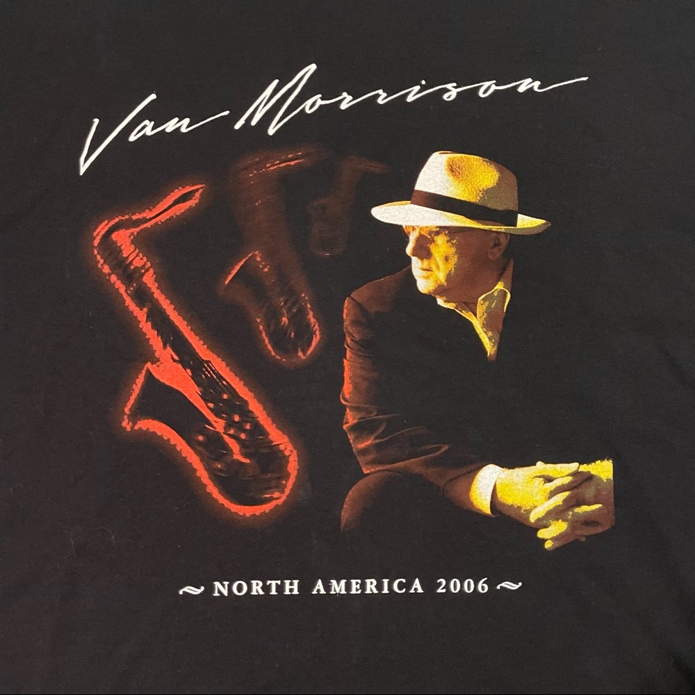 Van Morrison North America 2006 Tour T Shirt Size 2XL